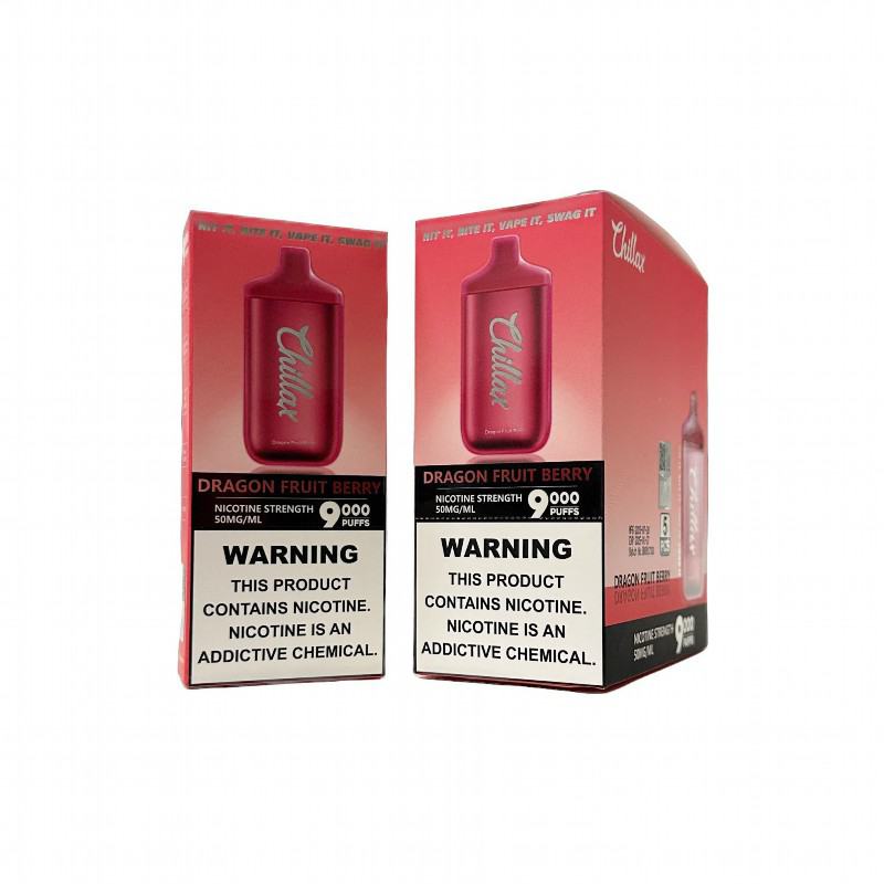 Disposable Chillax Neo X Strazz 15000 Puffs E-cigarette Nicotine