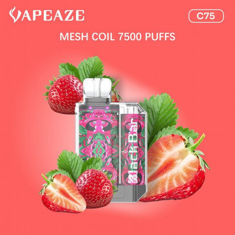 AZE & Custom Logo Clear 7500 Puffs Pen Vape