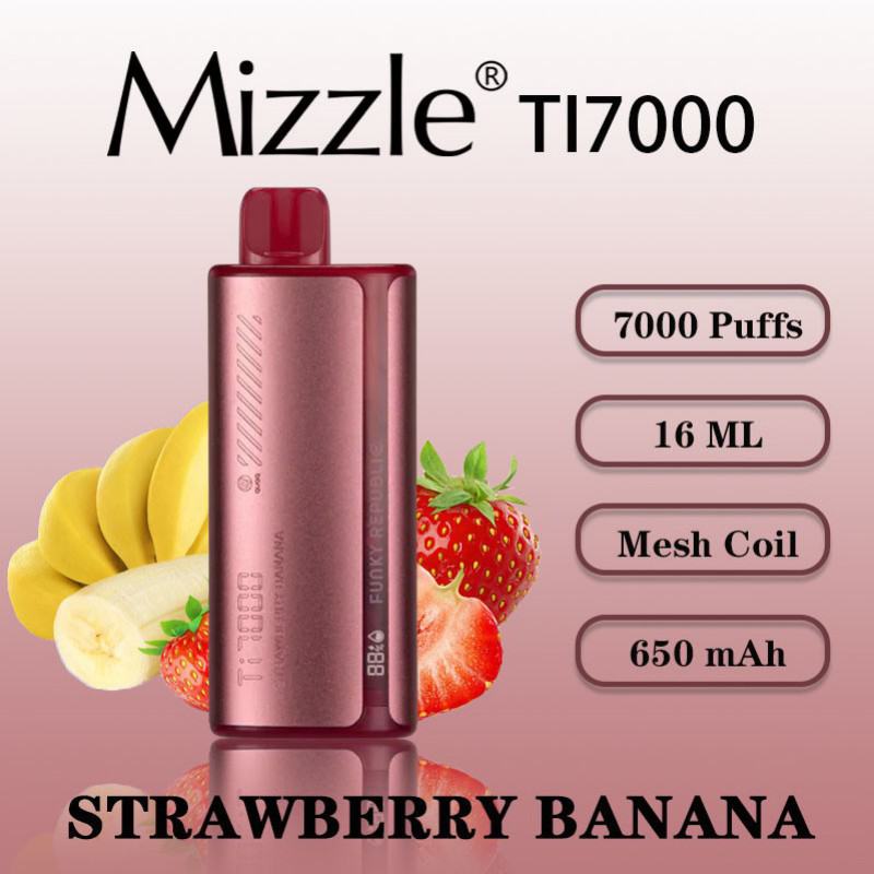 None Puff Mz06 7000 Puffs Disposable E-cigarette