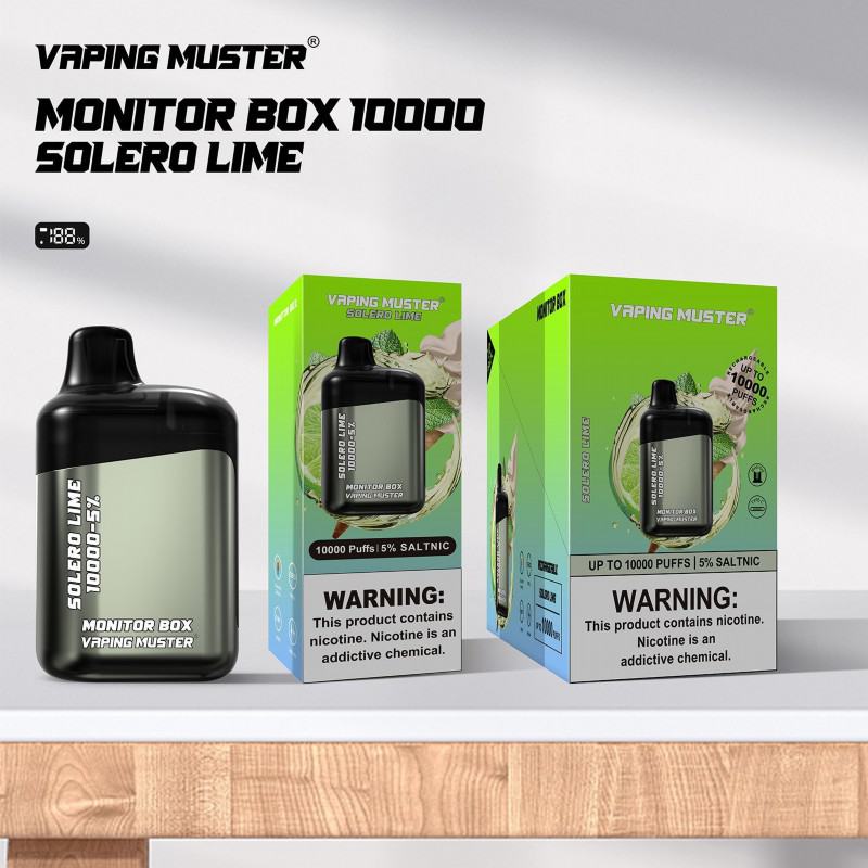VapingMuster Vmmonitor Box10000 15000 Puffs Disposables Vape