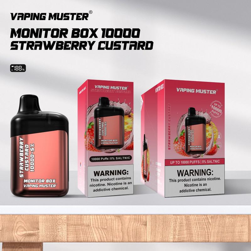 VapingMuster Vmmonitor Box10000 15000 Puffs Disposables Vape