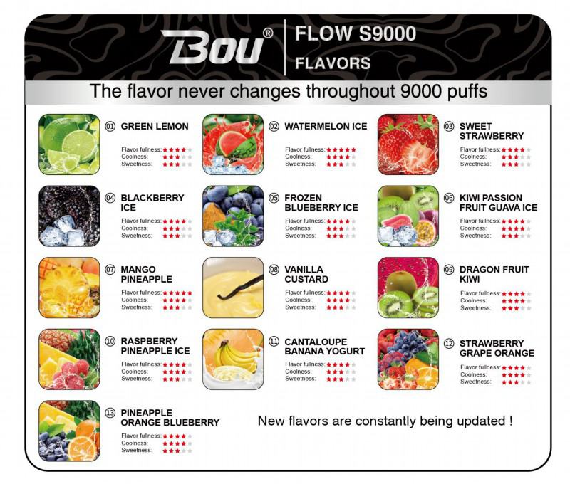 BOU Bou Flow Disposable Pen