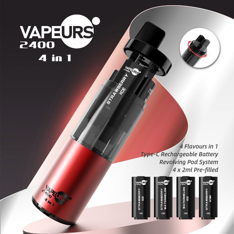 urs/OEM Urs 4 In 1 600 Puffs Disposable Big Hit Vape
