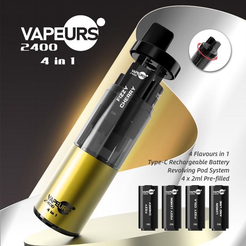 urs/OEM Urs 4 In 1 600 Puffs Disposable Big Hit Vape