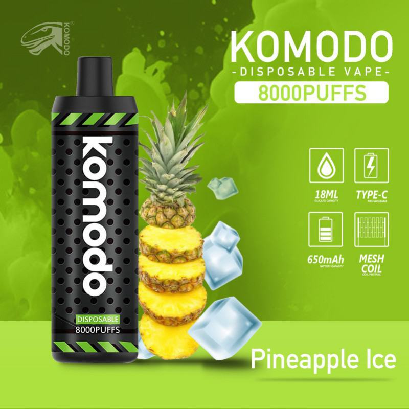 Disposable Vapes komodo Komodo Dtl 8000 Puffs