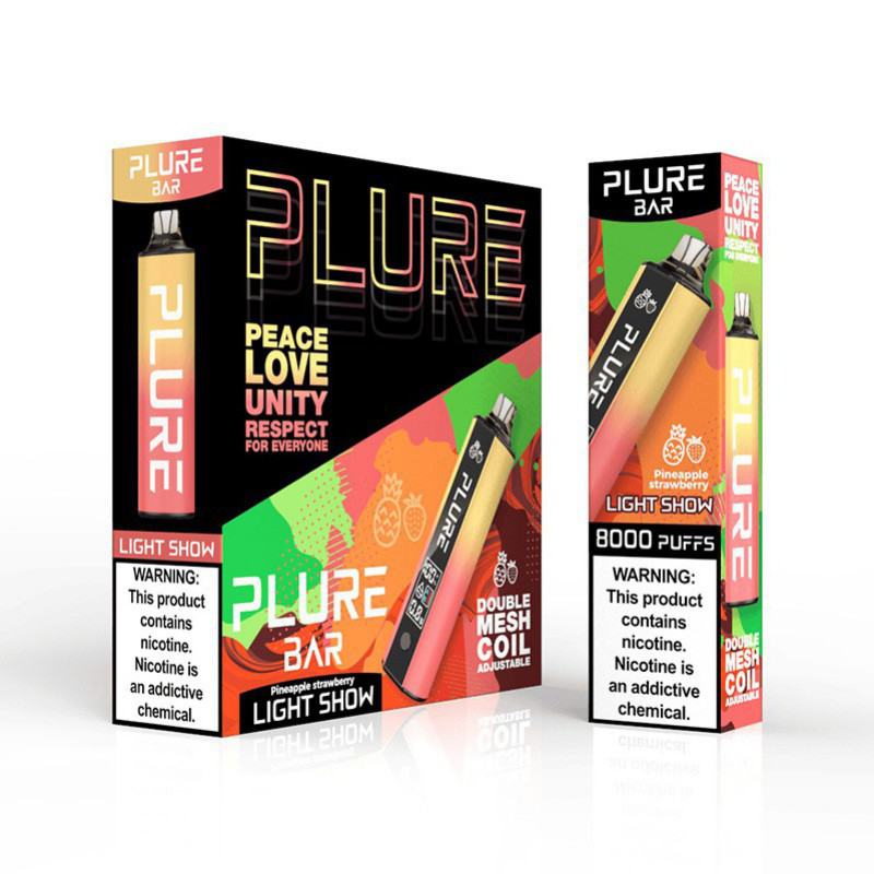  Plure 8000 Puffs Disposable Vape Brands
