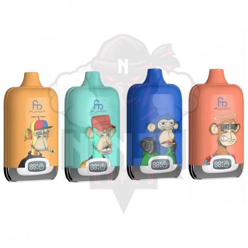 RandM Digital Vape Fu Mot Digital Box 12000 12k Puffs Nederland