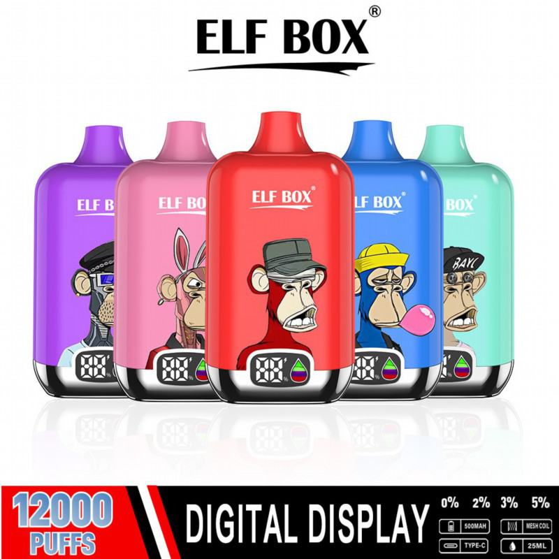 Disposable Baish Elf Box Digital 12000