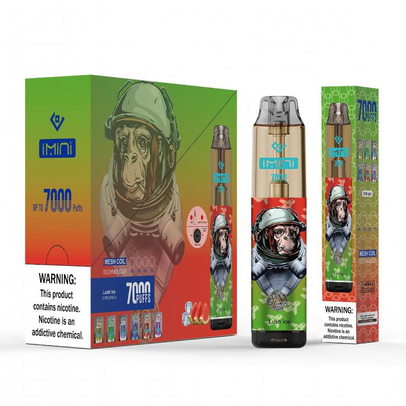 Disposable Blizzard Imini C30- S 7000 Puffs E-cigarette Nicotine