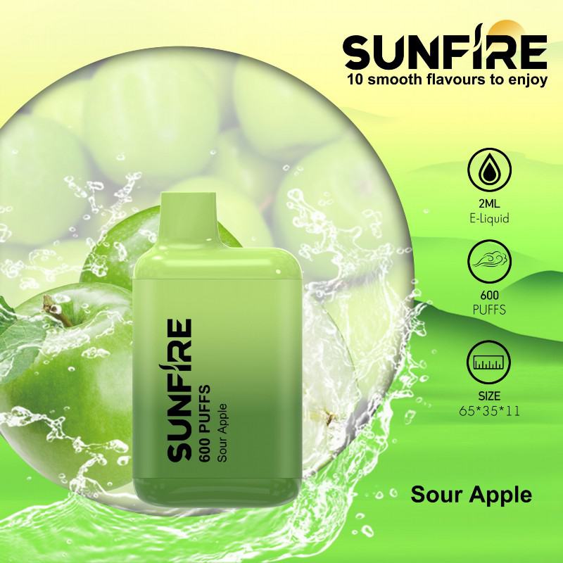 SUNFIRE Bm600 Disposable Vape Bars