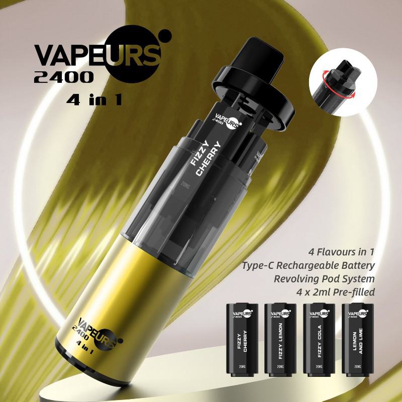 Puff urs Urs 4 In 1 600 Puffs Disposable E-cigarette