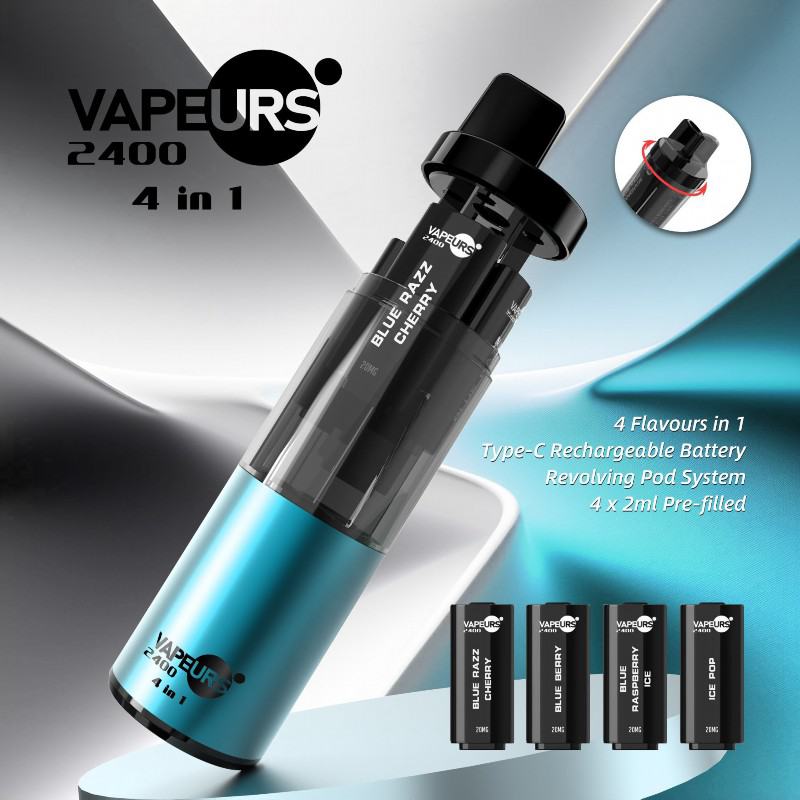 Puff urs Urs 4 In 1 600 Puffs Disposable E-cigarette