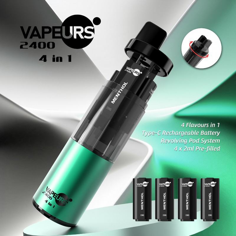 Puff urs Urs 4 In 1 600 Puffs Disposable E-cigarette