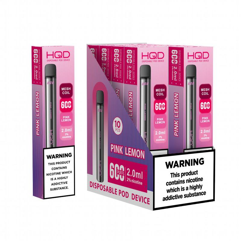 English/Russian H097 600 Puffs Disposable Vape
