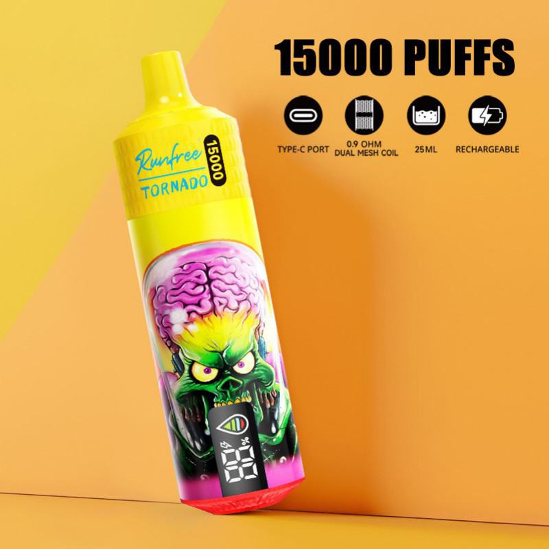 Disposable Runfree Rf016 5000 Puffs E-cigarette Nicotine