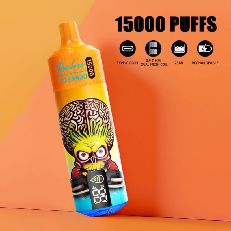 Disposable Runfree Rf016 5000 Puffs E-cigarette Nicotine