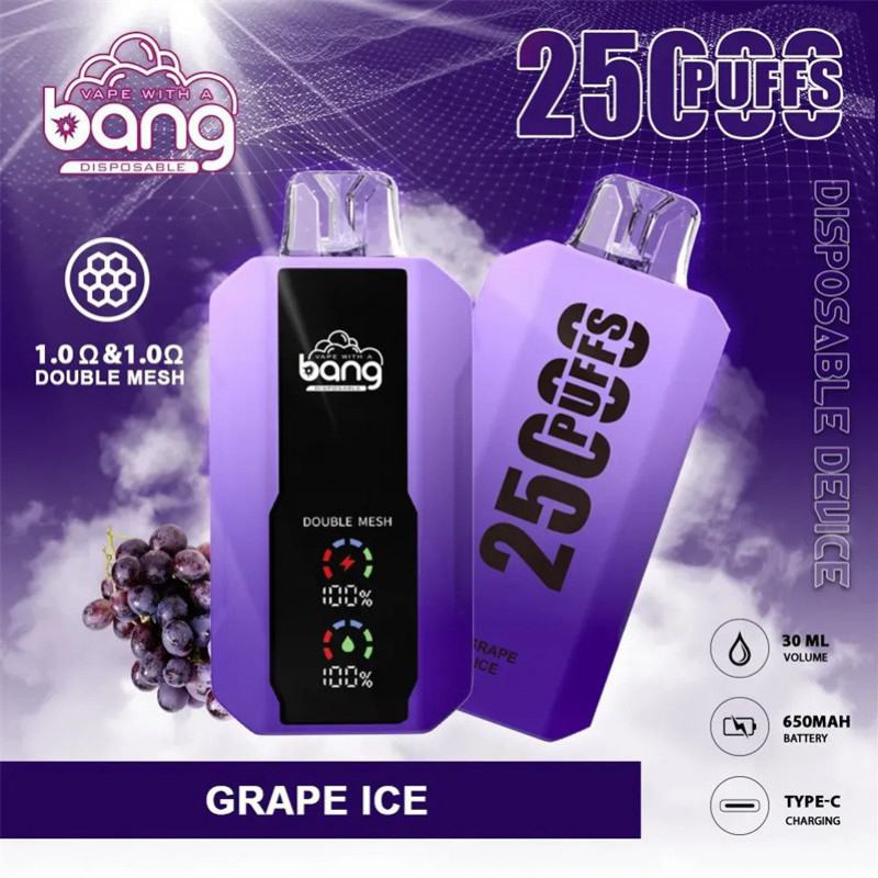 Disposable Bang Vapes 25000 Puffs