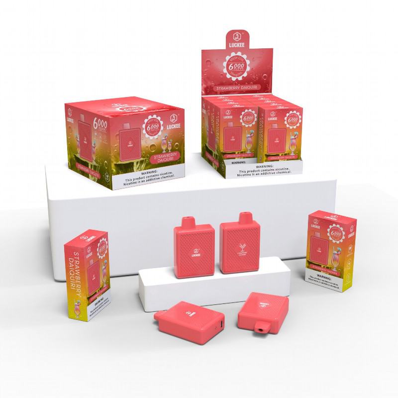 Disposable luckee or OEM Vapes 6k Box 8000 Puffs