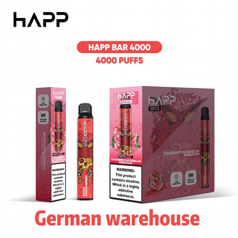 BANANATIMES/Custom Happ 4000 Disposable E-cigarette