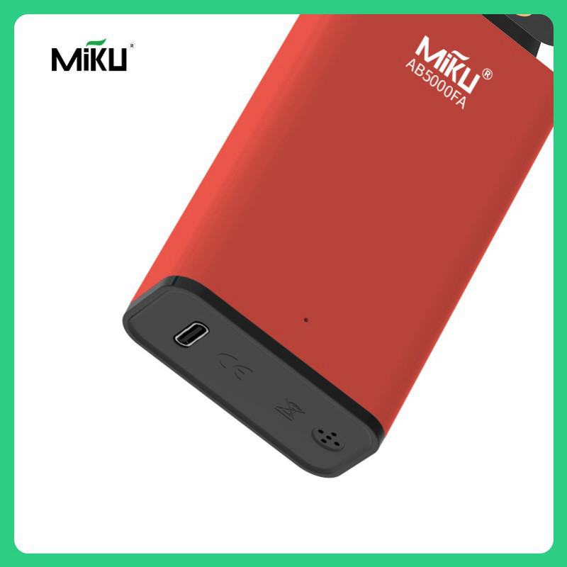 Miku Abfa711 5000 Puffs Disposable Smooth Hit Vape