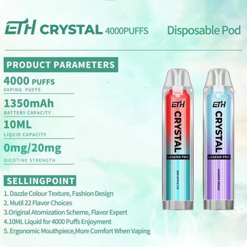 Disposable Vape Wga Crystal 4000