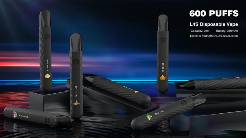 Customizable L4s Electronic Cigarette Puff