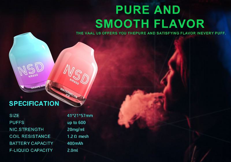 AMANOO Ns 600 Puffs Electronic Cigarette Puff