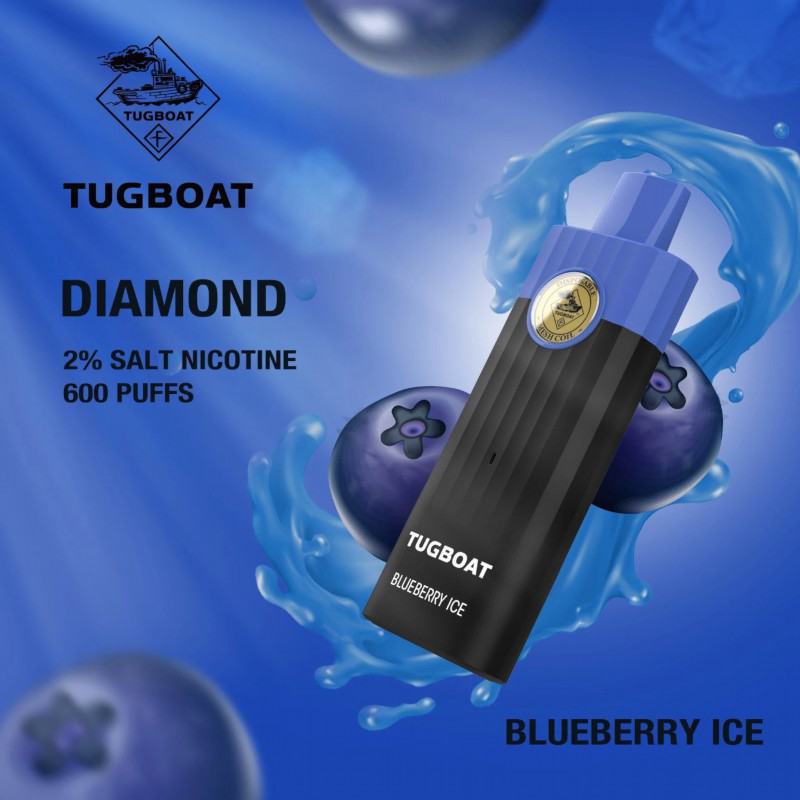 TUGBOAT Tugboat Diamond 600 Puffs Disposable Smooth Hit Vape