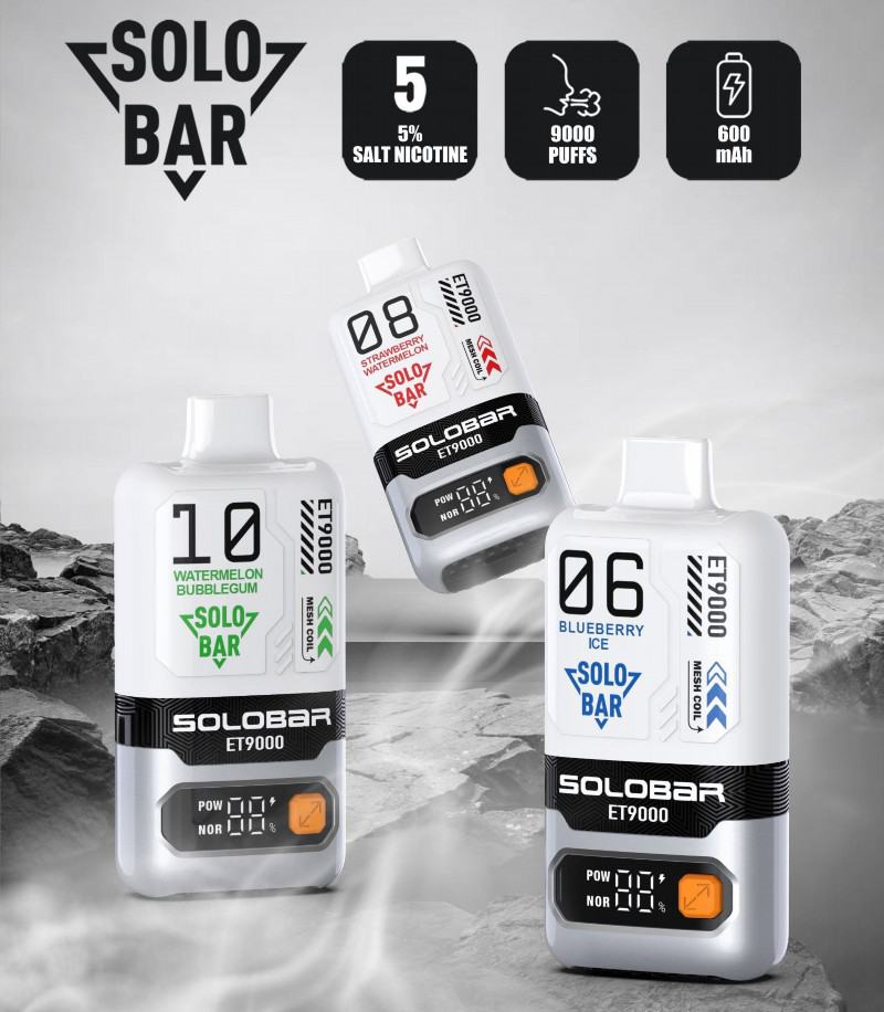 Dig Disposable Vape Brands Solo Et9000 12000 Puffs