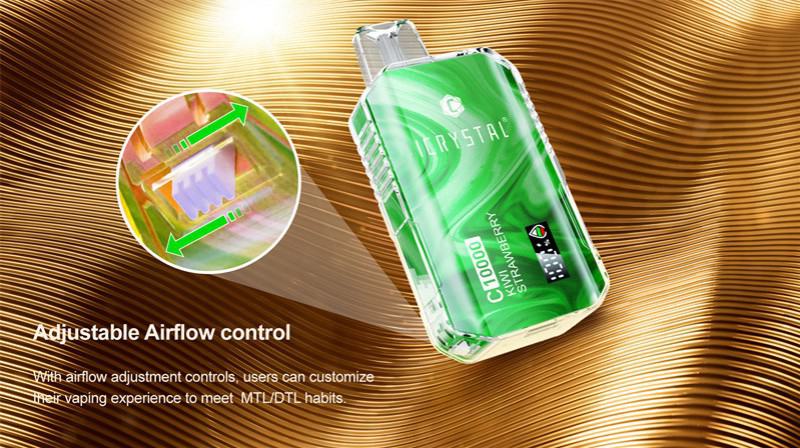 Disposable no Airis Icrystal 10000 Puffs