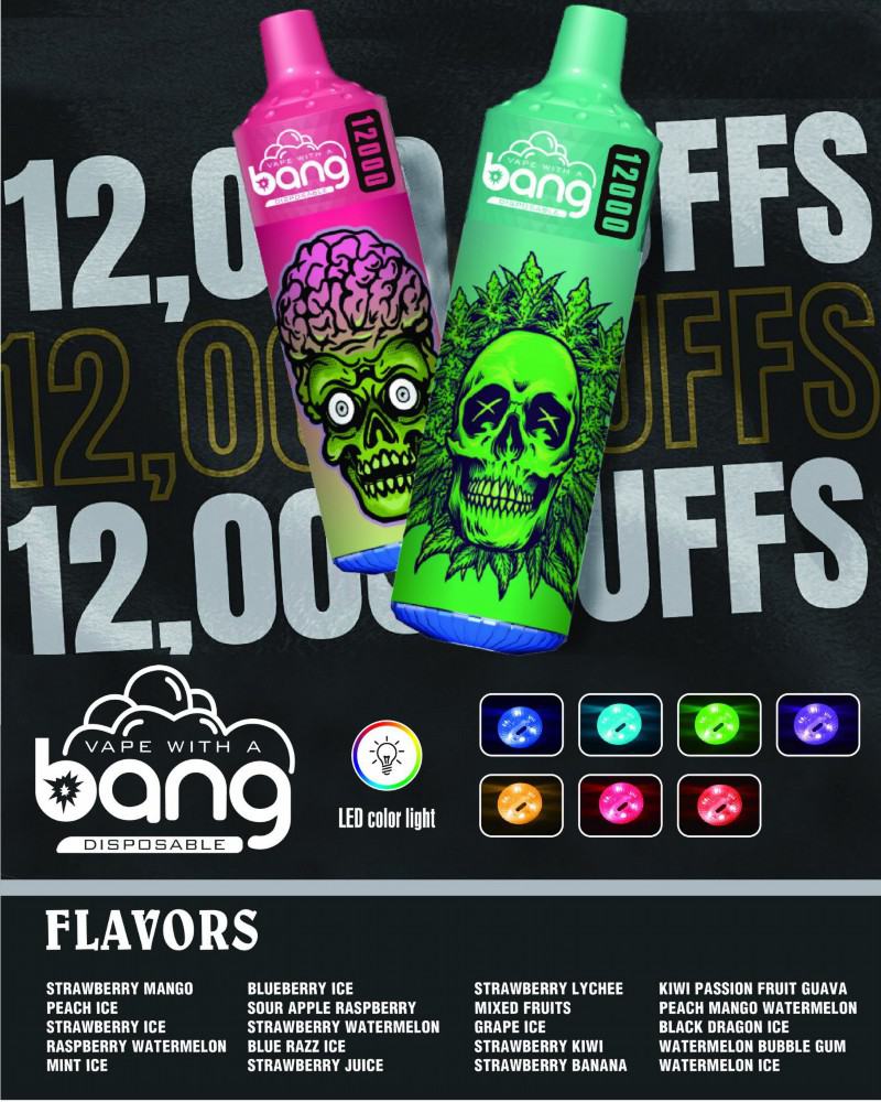 Vape Bar Bang 12k 12000 Puffs