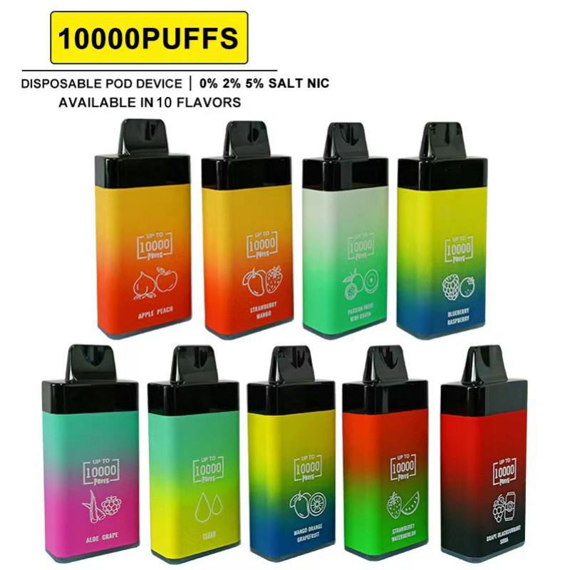 D Puff Dv Box Bl10000 6000 Puffs Disposable E-cigarette
