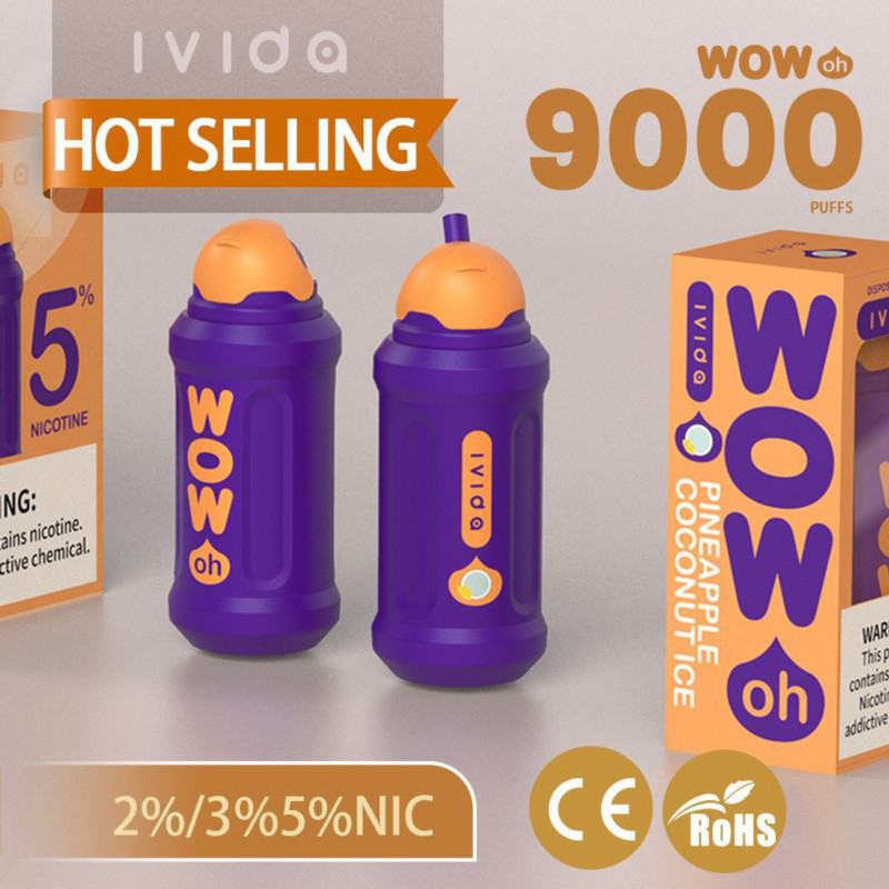 IVIDA/OEM Wow 9000 Puffs Disposable Vapes