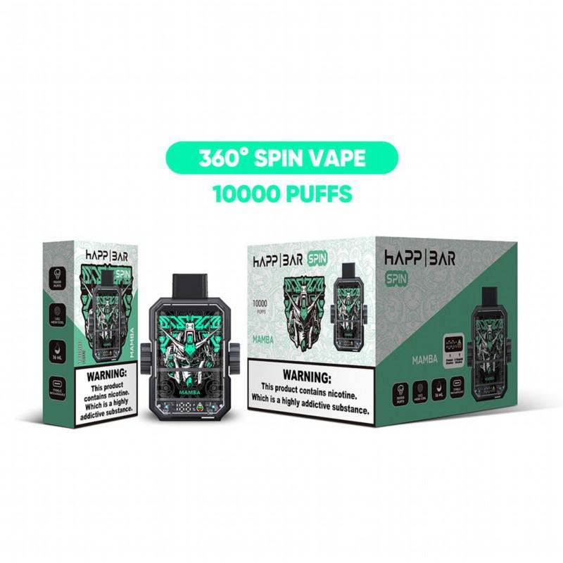 Vape Banana Times Happ Spin Empty 10000 Puffs