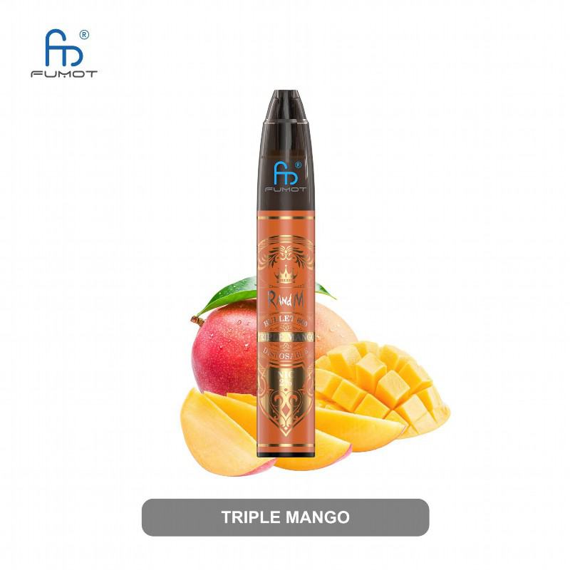 Randm bullet 600 puffs electronic cigarette puff