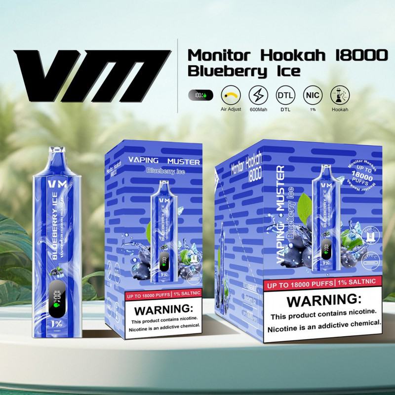Vaping Muster Vmhookah18000 Pen