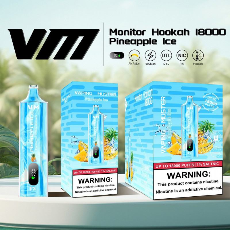 Vaping Muster Vmhookah18000 Pen