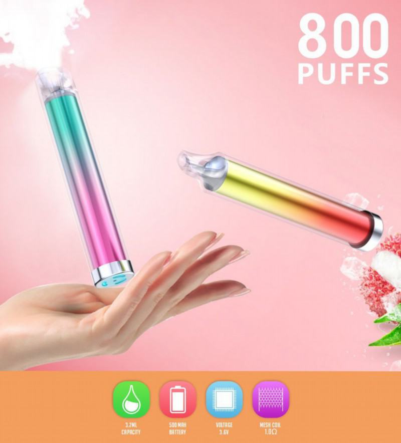 Customized Disposable Vapes Crysta 800 Puffs