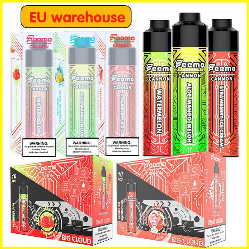 Support OEM Feemo Cannon 10k Puffs Disposable Bar