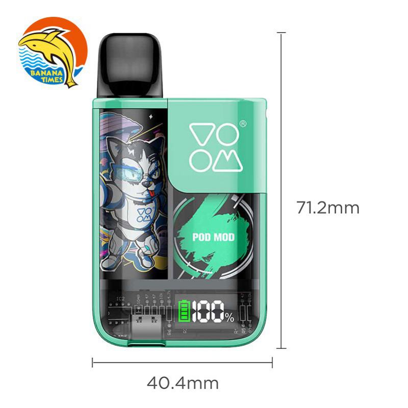 Disposable Vape Brands BANANATIMES/Custom Voom Pod Mod - Disposable Pod 3000 Puffs