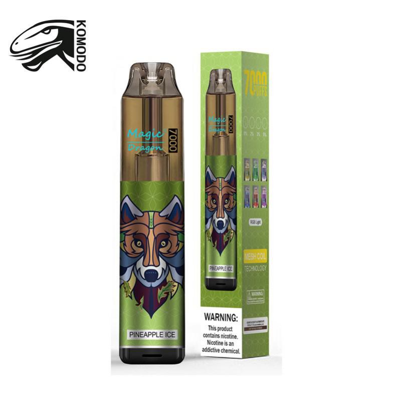 Puff Magic Dragon Maigic Dragon 7000 Puffs Electronic Cigarette