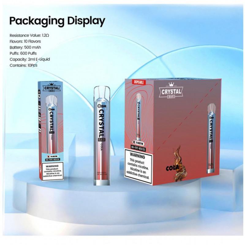 Disposable QBM 600 About 600 Puffs