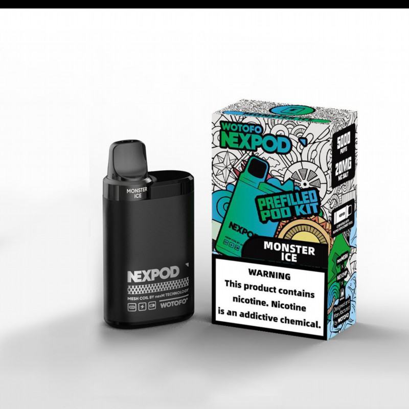 Disposable Wotofo Nextpod 3500 Puffs E-cigarette Nicotine