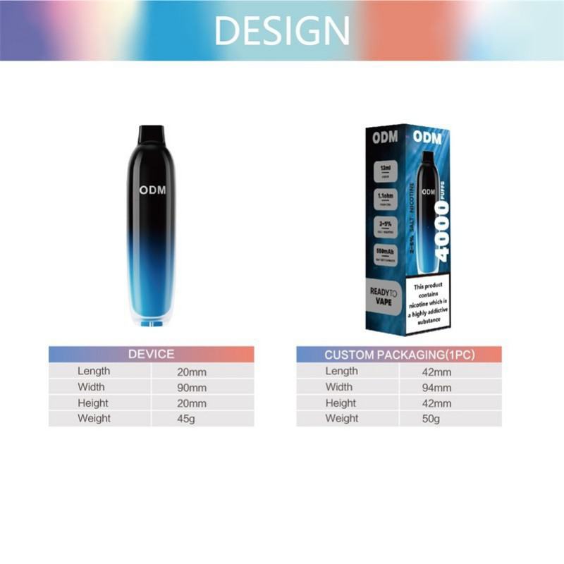 OEM Puff T53 5000 Puffs Disposable E-cigarette