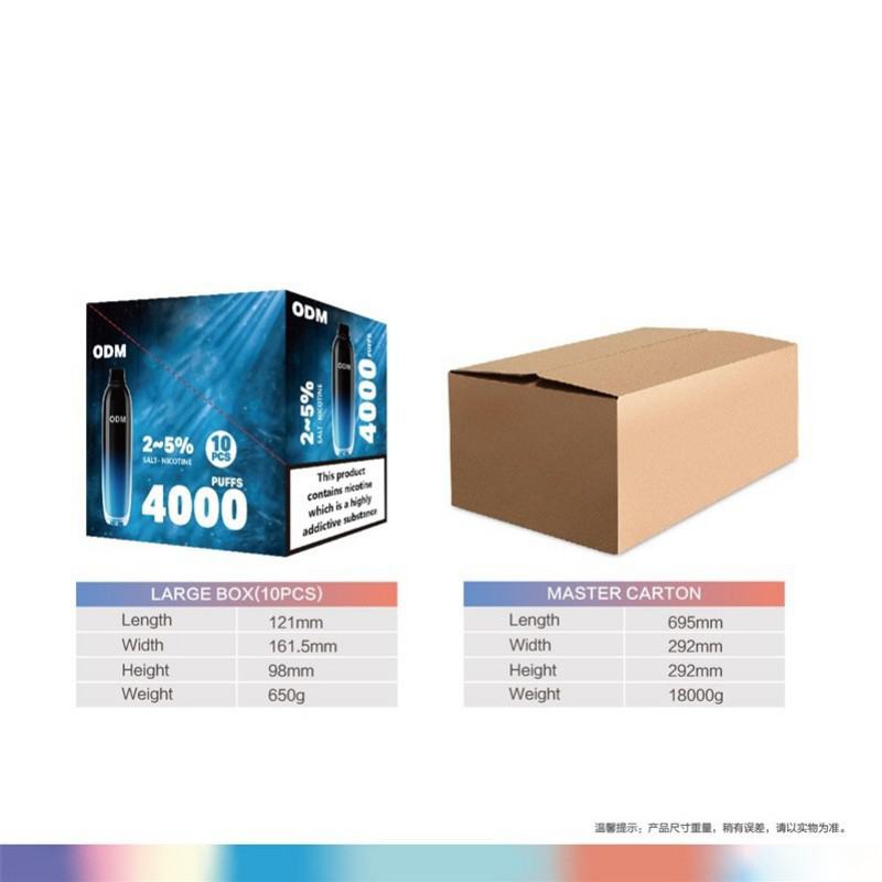 OEM Puff T53 5000 Puffs Disposable E-cigarette