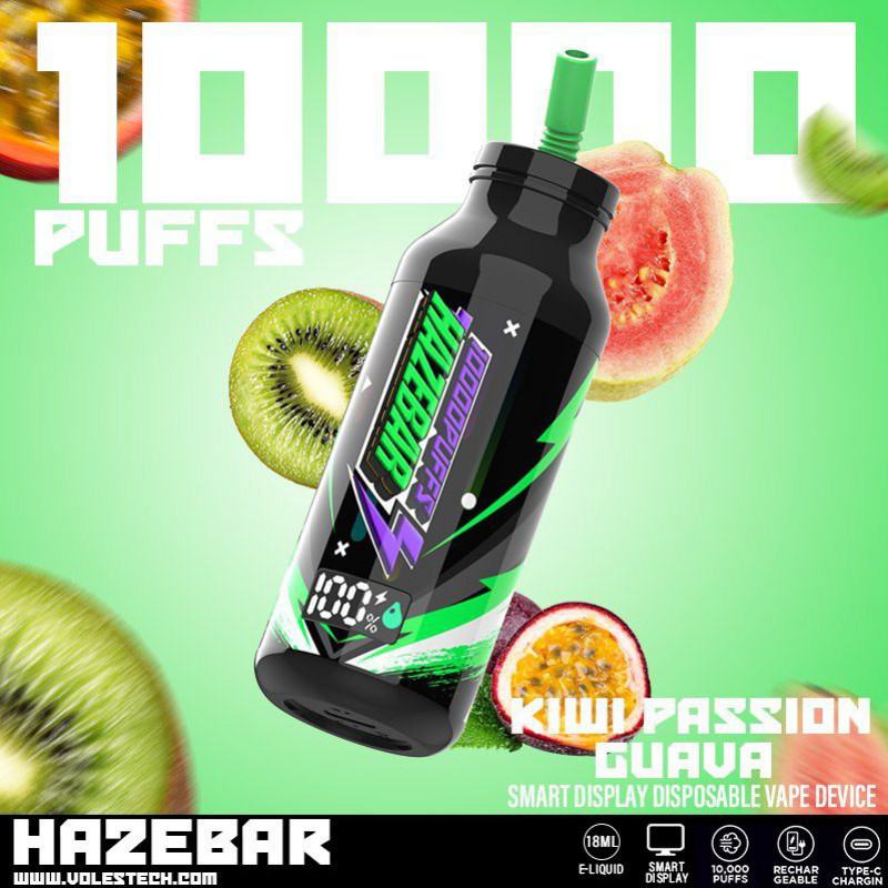 Disposable Haze E-cigarette Haze 10000 Puffs Nicotine