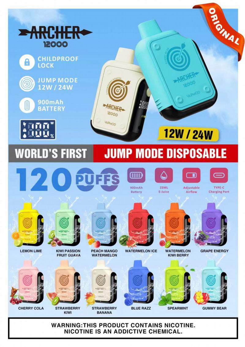 AIM Pens Archer 12000 Puffs