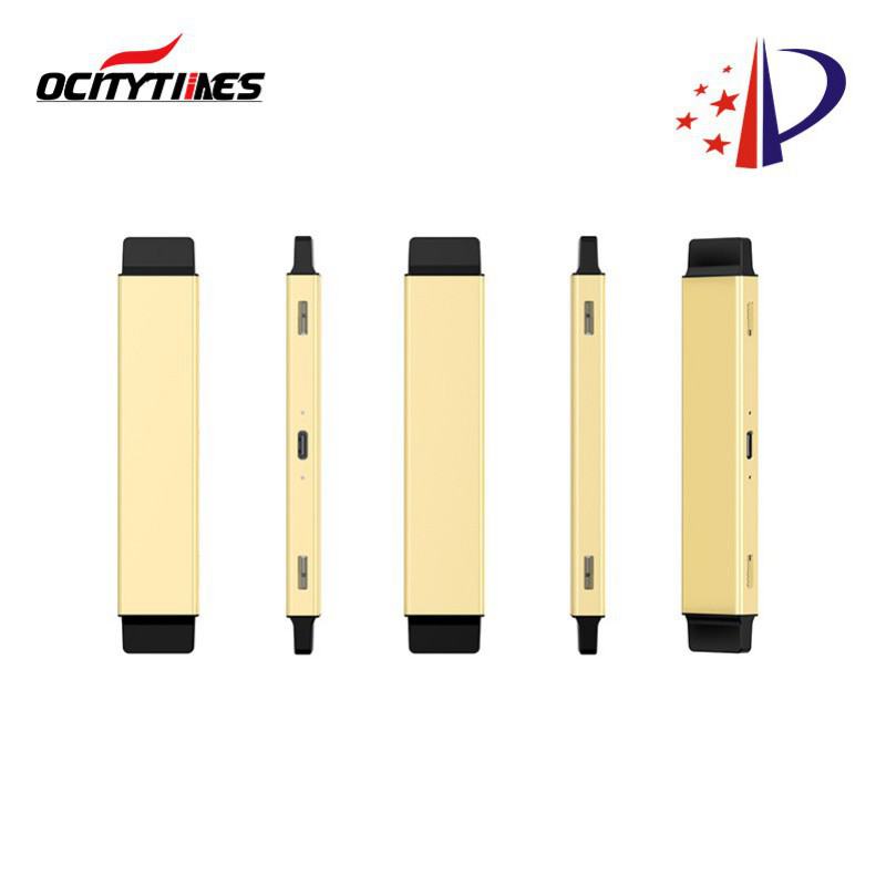 Ocitytimes/White Label Twin Pod 1ml 2ml Disposable Hits Vape
