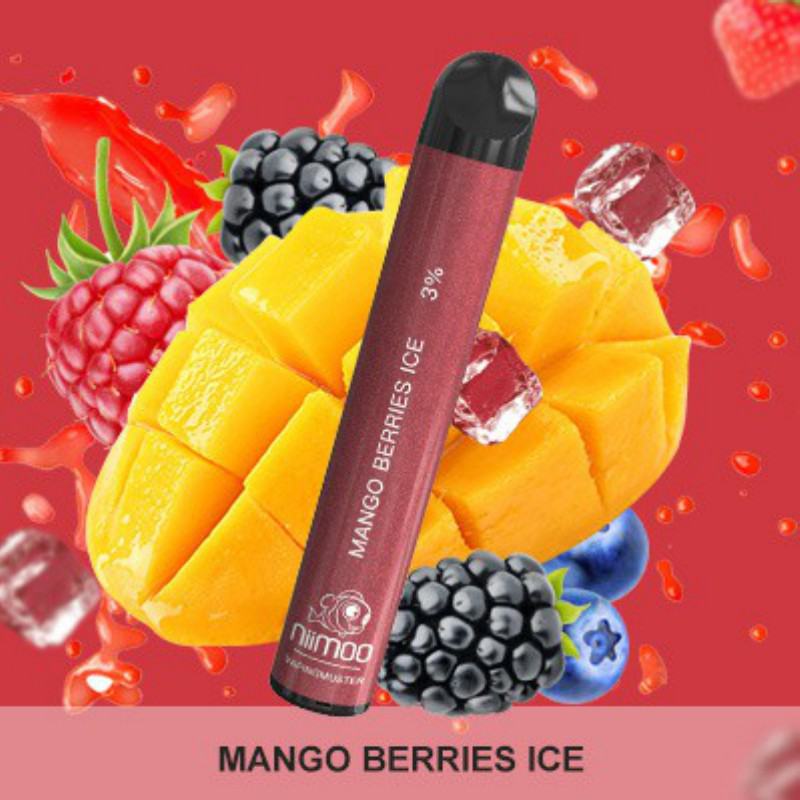 Smooth Hit Disposable Vape Niimoo Flavoring 550 Puffs