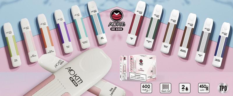 Disposable Aokit Aokit Hc 600 Puffs Vape Brands